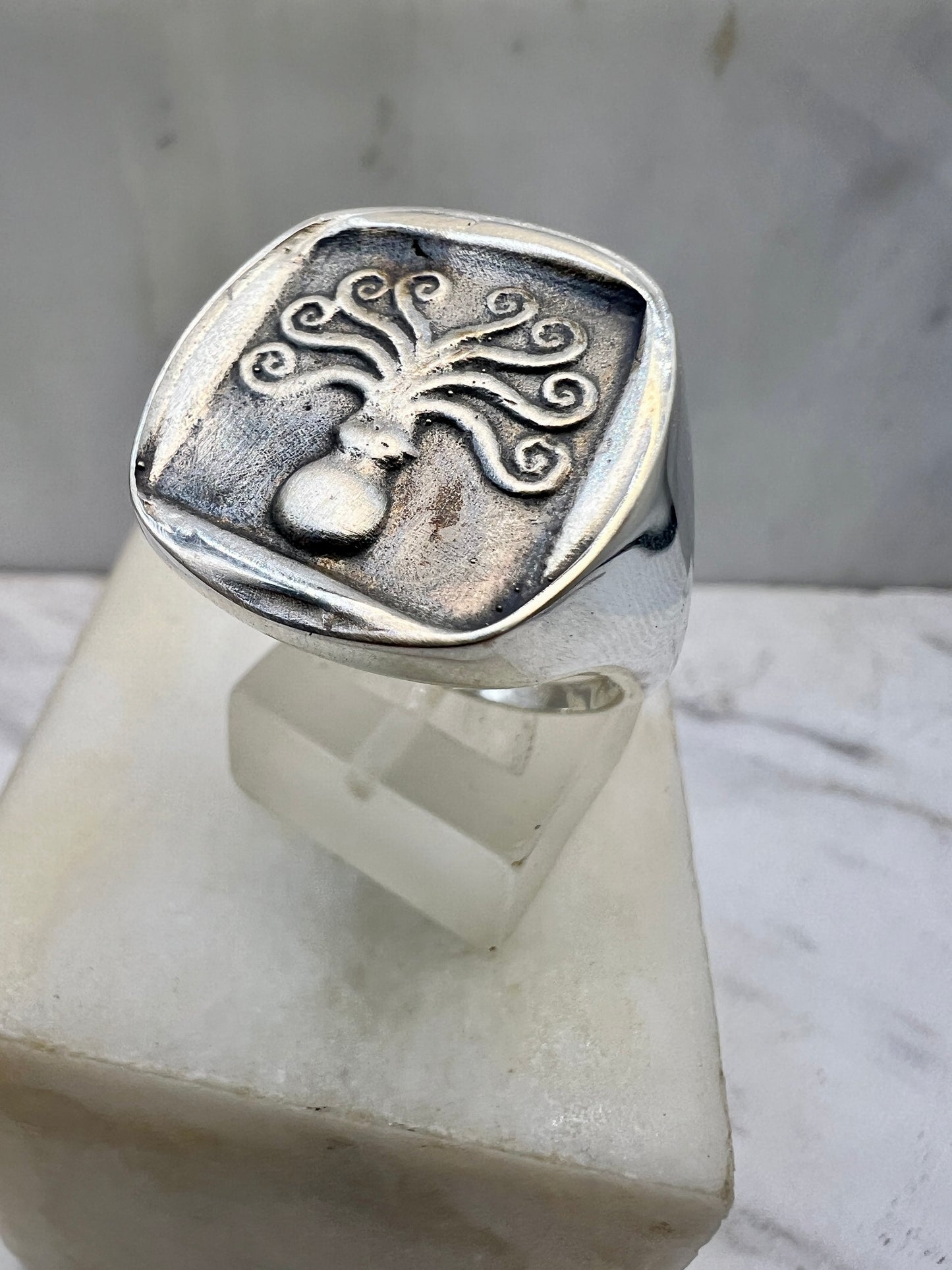 Chevalière Octopus Argent 925